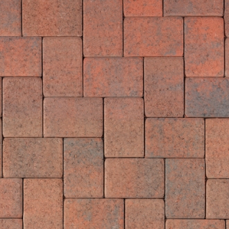 Blended Red Brown Charcoal