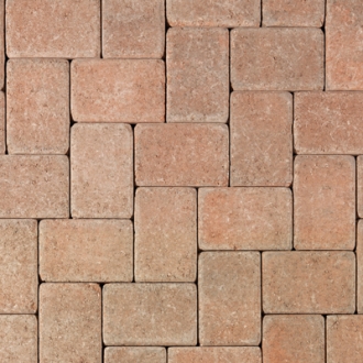 Tumbled Blended Cream Terracotta Brown