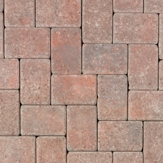 Tumbled Blended Red Brown Charcoal