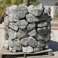 Blue Granite River Rock 6"-9"
