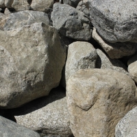 WHITER WATER RIVER ROCK 12"-14"