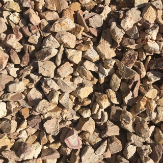Beige 3/4" Decorative Rock