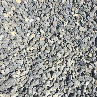 Blue Granite 3/8" - 3/4" Decorative Rock