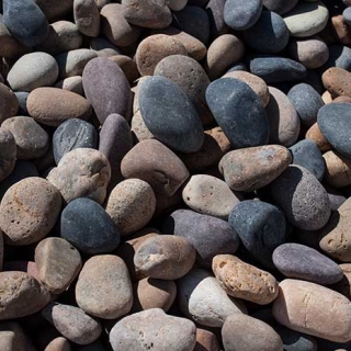 Mex Beach Pebbles 1/2" – 1" mix