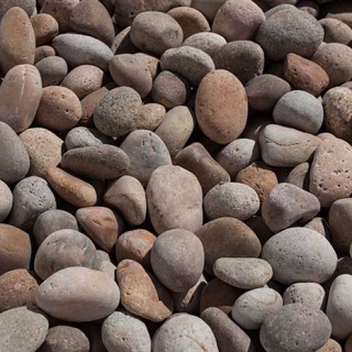 Mex Beach Pebbles 1/2" – 1" buff