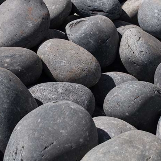 Mex Beach Cobbles 5" – 9" black