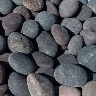 Mex Beach Pebbles 1/2" – 1" Red