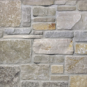 A gray stone wall