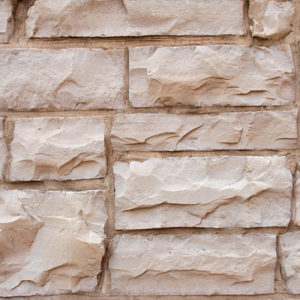 Beige stone tile wall