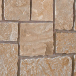 A brown stone surface